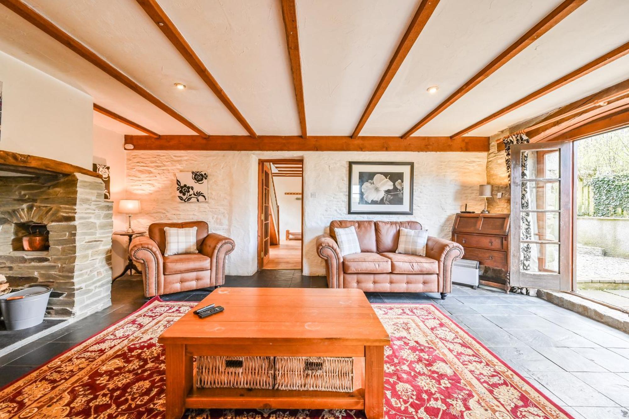 Polean Farm Cottages - With Free Animal Feeding And Pony Rides And Free Access To A Nearby Pool Looe Ruang foto